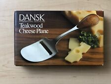 Vintage Dansk Teakwood Torun Cheese Plane NOS New In Box picture