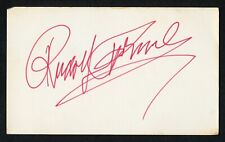 Rudolf Friml d1972 signed autograph auto Vintage 3x5 Hollywood Composer Musicals picture