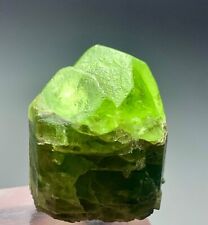 134 Cts Beautiful Top Quality Terminated Peridot Crystal specimen  From Pakistan picture