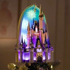 2026 Hallmark Disney Cinderella Castle Tree Topper with Light & Sound - SOLD OUT picture