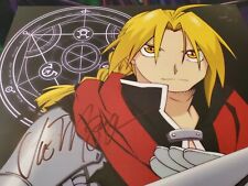 11x14 FULL METAL ALCHEMIST Vic Mignogna Edward Elric Hand Signed Autograph Broly picture