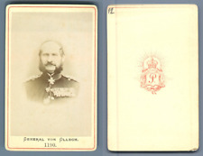 Germany, General Karl Rudolf von Ollech Vintage Business Card, CDV. Karl Rudo picture