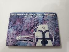 VINTAGE FRIDGE MAGNET BIG SOUTH FORK SCENIC RAILWAY, STEARNS KENTUCKY  picture