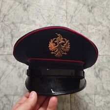 ALBANIAN MAN HAT CAP-With Eagle Badge  SHQIPTARE-MODERN CAP Red Stripe picture