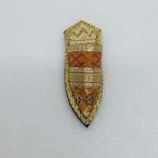 Vintage Turkish Golden Slipper Shoe Fridge Magnet Handmade Unique Art Decor 31 picture