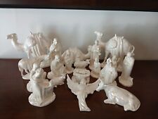 Vintage Holland Molded Nativity Set Of 19 Pieces picture