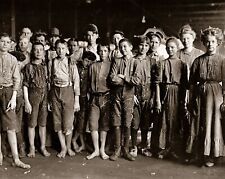 1919 COTTON MILL WORKERS Augusta Georgia PHOTO  (195-b) picture
