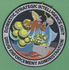 DEA DRUG ENFORCEMENT ADMINISTRATION DOMESTIC STRATEGIC INTELLIGENCE UNIT PATCH picture