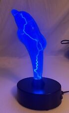Glass Lumisource Electric light Blue Dolphin Lightening touch Lamp on Base 12 In picture