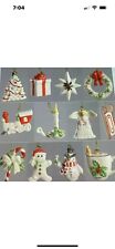 Lenox Winter Delights Set of 12 Miniature Christmas Ornaments Fast  picture