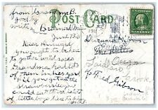 1911 To Darling Baby Pansies Flowers Embossed Laidlaw Oregon OR DPO Postcard picture