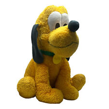 Pluto Weighted Plush Medium 14'' Disney Parks Exclusive Missing Weight Souvenir picture