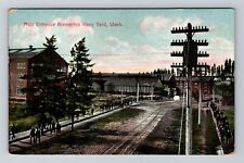 Bremerton WA-Washington, Bremerton Navy Yard, Vintage Postcard picture