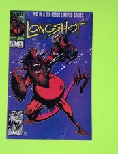 Longshot #5 1986 Marvel Comics 1st App High Grade Comic Book J73-144 picture
