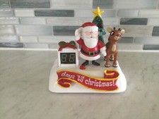 GEMMY RUDOLPH THE RED NOSE REINDEER COUNTDOWN ELECTRONIC TALKING,SOUNDS,LIGHTS picture