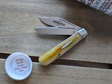 GEC Great Eastern Cutlery #39 Northfield 391224 Horse Rancher Smooth Yellow Bone picture