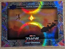 2023 Upper Deck Thor Love And Thunder Base Card Thunder Silver #10 picture