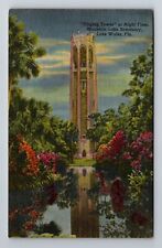 Lake Wales FL-Florida, Singing Tower, Mountain Lake Sanctuary, Vintage Postcard picture