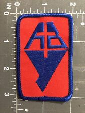 Vintage ABY A.B.Y. Logo Patch American Baptist Youth Religion Church Christian picture