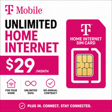 🔥 Unlimited Data SIM Card T-Mobile Home Internet Hotspot 4G LTE 5G Service picture