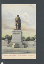 Post Card Ca 1903 Chicago IL Mckinley Monument In McKinley Park UDB picture