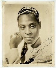 Samuel Fouche 1940 Black Drag Queen "Club 666" Gay Female Impersonator J15789 picture