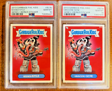 OBSCENE GENE/KISSED KYLE 2013 Garbage Pail Kids BNS3 Bonus B23ab PSA 10 KISS picture