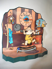 1990s Animated 3D Clock Father Time VTG- Sex Novelty Gift Funny Quirky Naughty picture