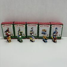 Vintage Hallmark Disney's Mickey Express Merry Miniatures Complete Set 1998 picture