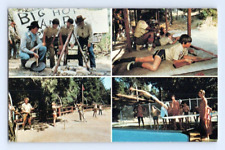 1970'S. LAKE ARROWHEAD SCOUT CAMPS. POSTCARD CK28 picture