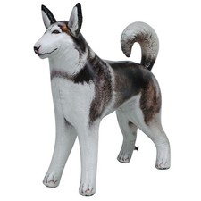 Inflatable Husky Dog Alaskan Pet Animal Party Decoration Gift Stuff Animal Toys picture