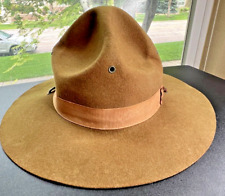 US ARMY 1944 WW2 CAMPAIGN DRILL INSTRUCTOR HAT 7 3/4 WPL 5923 100% WOOL MINT picture