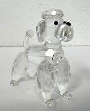 Swarovski Silver Crystal Poodle Dog No. 7619 NO BOX - Mint Condition picture