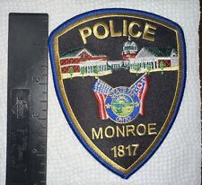 Monroe (OH) Police patch picture