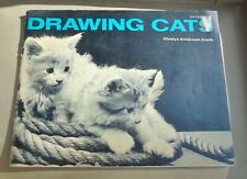 Vintage Book 1958 Drawing Cats Gladys Emerson Cook Pitman picture