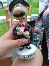 RARE Brand New Mr. Good Vape Bobblehead The "Godfather" of Vapes Bobble Head 7" picture