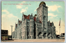 Philadelphia, Pennsylvania - Boy's Central High School - Vintage Postcards picture