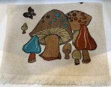Vintage Magic Mushroom Hand Towel Kitchen fringe Retro Groovy Cannon picture