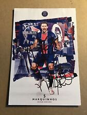 Marquinhos, Brazil 🇧🇷 Paris St.Germain 2020/21 hand signed picture