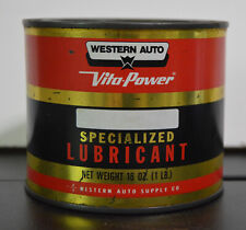 Vintage Western Auto Vita-Power one pound Grease Can - empty picture