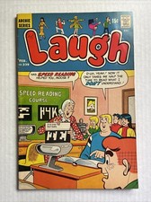 Laugh 239 Fine Archie series comic 1971 speed reading picture