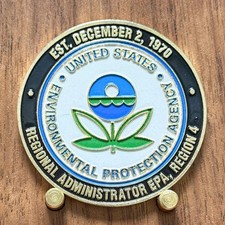 US EPA Region 4 Environmental Protection Challenge Coin W#9 picture