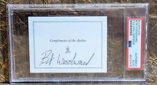 Bob Woodward Autograph PSA DNA Signed Authentic  picture