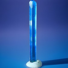 Perfect Shape Paraiba Color Tourmaline Crystal Natural Raw Specimen Gemstone picture