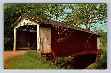 Rockville IN-Indiana, Billie Creek Bridge, Williams Creek, Vintage Postcard picture