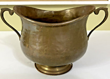 Brass Vase With Two Handles Made In India picture