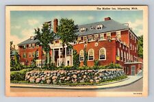 Ishpeming MI-Michigan, Mather Inn, Advertising, c1949 Antique Vintage Postcard picture