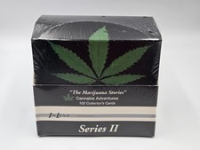 1996 Marijuana Stories Cannabis Adventures Series 2 New Sealed Box InLine Hemp picture