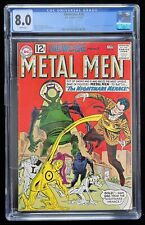 Showcase #38 CGC 8.0 (1967) 2nd App Metal Men * WHITE Pages * Silver Age Gem 🔥 picture