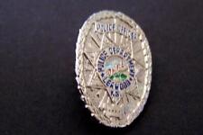 Vintage   Kansas MINI POLICE BADGE Lapel Pin Leawood  D.A.R.E. picture